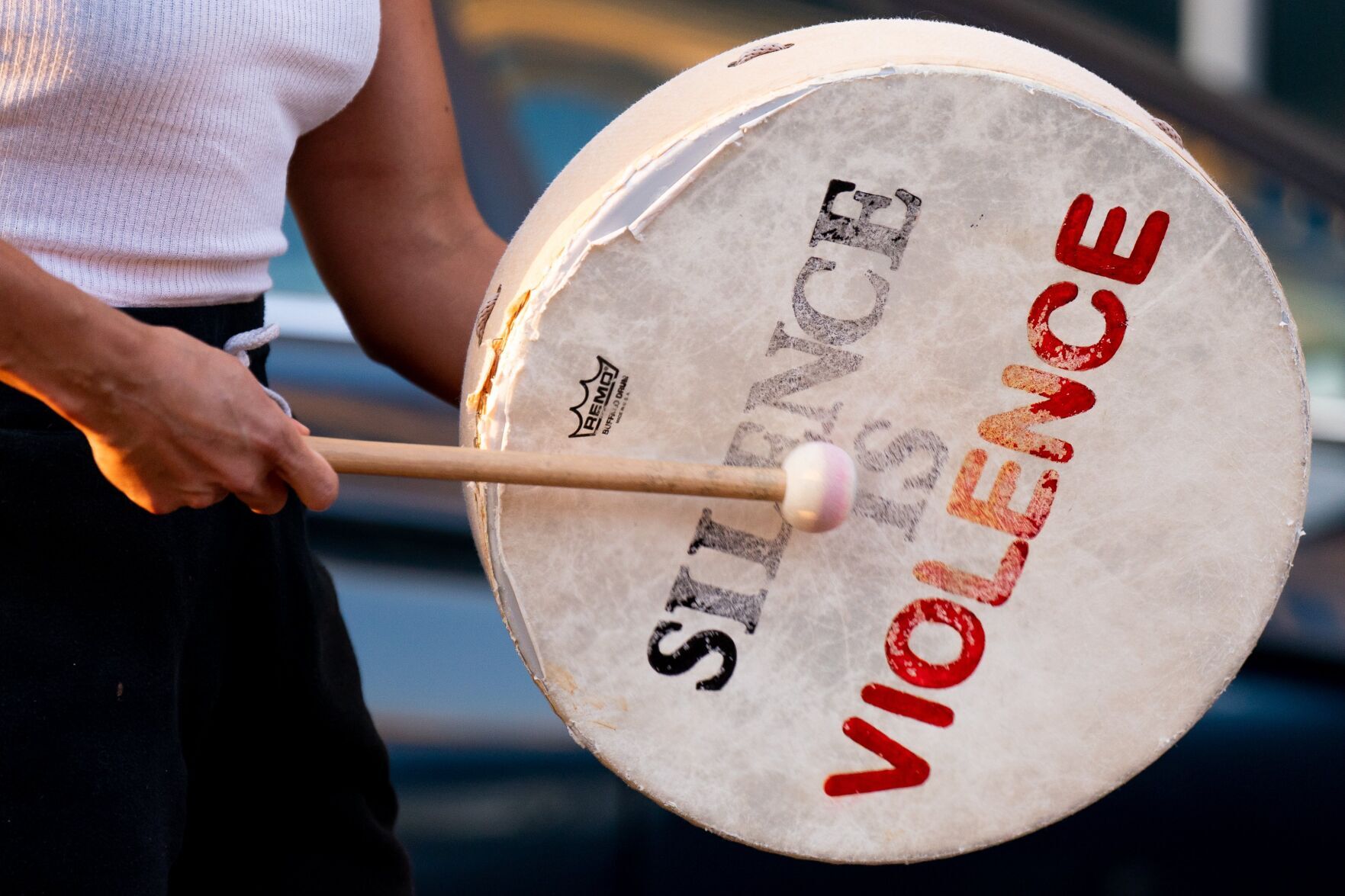 Darryl Ross protest at St. Louis police headquarters